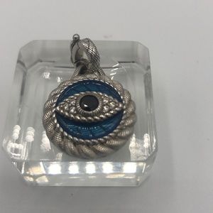 Judith ripka evil eye charm pendant